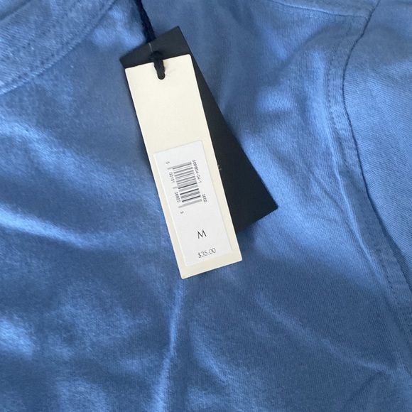 NWT men’s organic cotton tee in blue size M - Picture 2 of 3